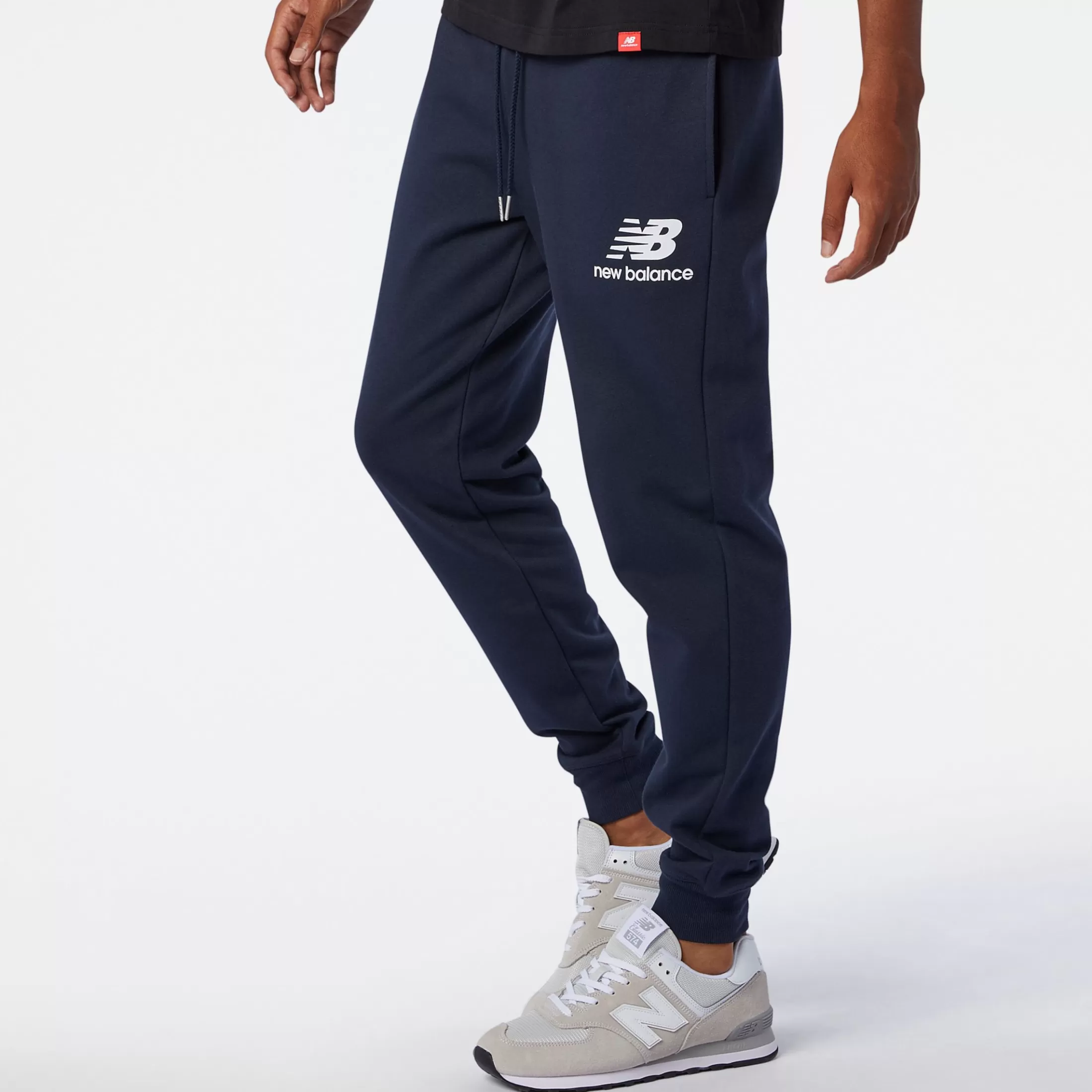 Online Homens Calções de jogging Essentials Stacked Logo HOMEN Calças e Leggings | Basketball