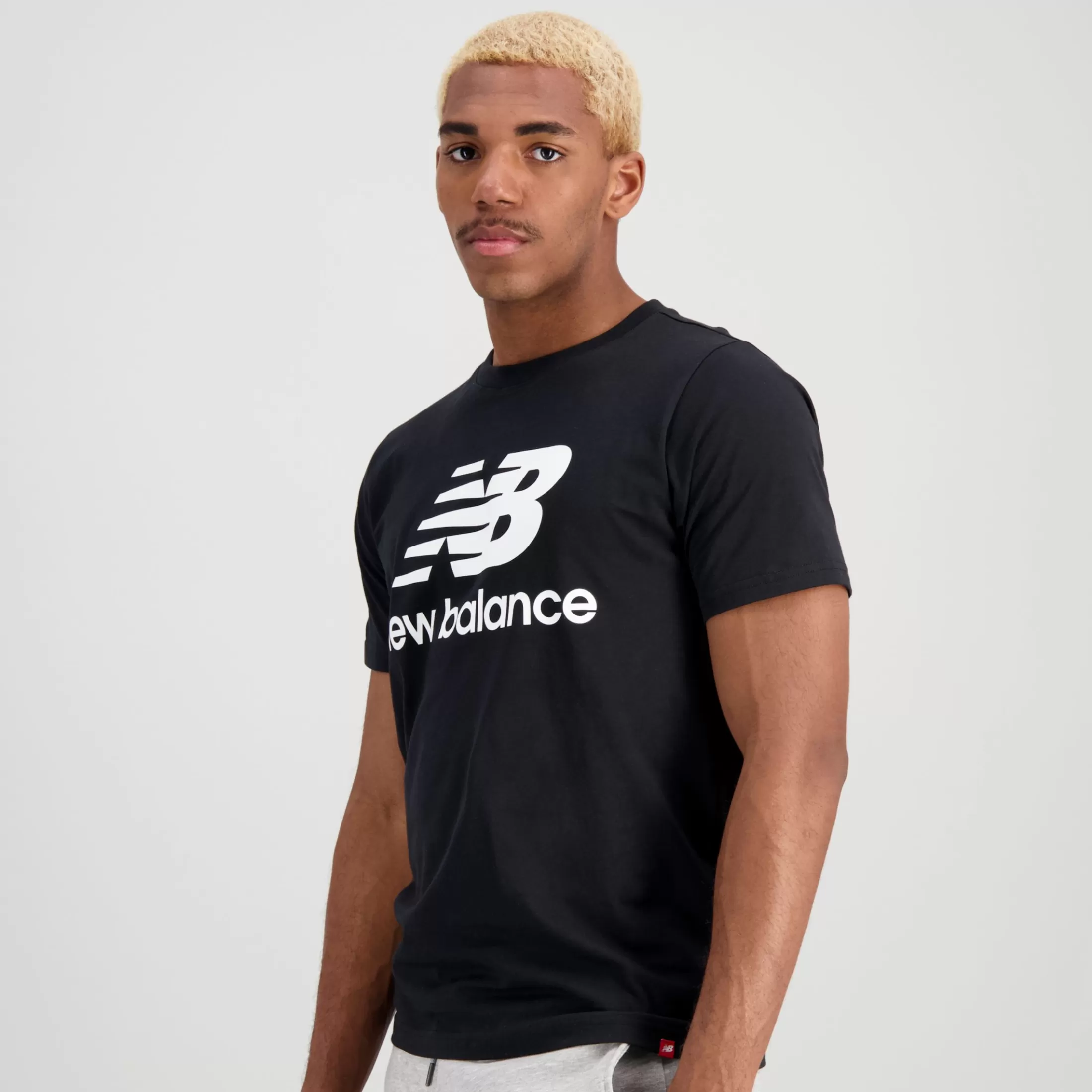 Discount Homens T-Shirt Essentials Stacked Logo Running HOMEN Basketball | Todo o vestuário